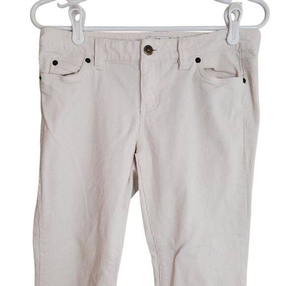 Vineyard Vines Soft White Slim Taper Fit Corduroy Pants Size 4 - Picture 3 of 11